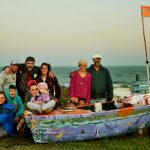 palomenses en limpieza en el mar