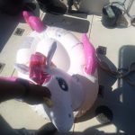 flotando