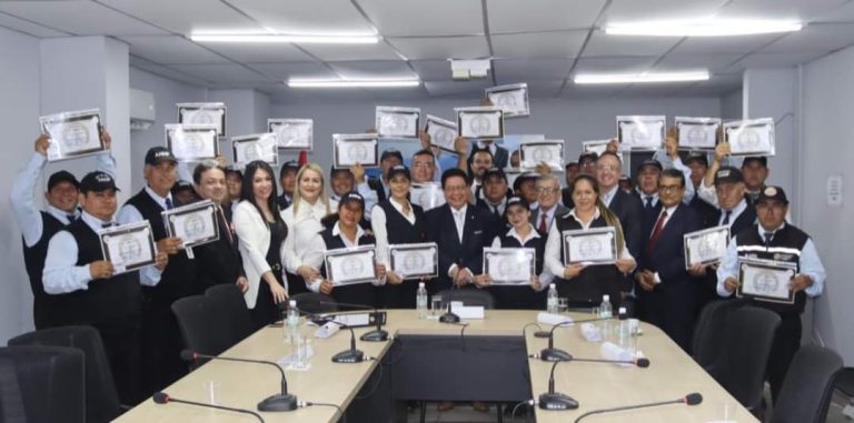 ANNP Capacita a su Personal de Seguridad y Vigilancia en el Uso de Armas y Gestión de Conflictos