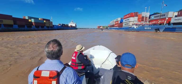 Paraguay: Verifican tareas de dragado en Río Bermejo