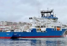 “Falkor Too zarpa finalmente: rumbo a la exploración de los cañones submarinos del Atlántico Sur”