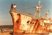 La sudestada que expuso al Cathay VIII dejó a La Pedrera sin infraestructura de vigilancia