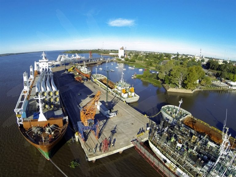 Dragado a Fray Bentos: un objetivo del presidente Luis Lacalle Pou en Soriano