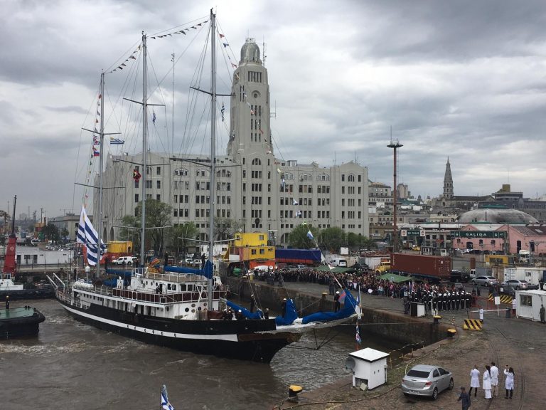 Velero escuela de la Armada uruguaya visitará 13 países de América en viaje de instrucción