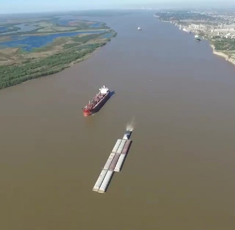 Uruguay habilitó una zona de alijo clave y Paraguay fortalece su seguridad energética en la hidrovía