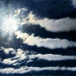 bandera de nubes