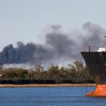 columna de humo