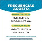 frecuencias buquebus