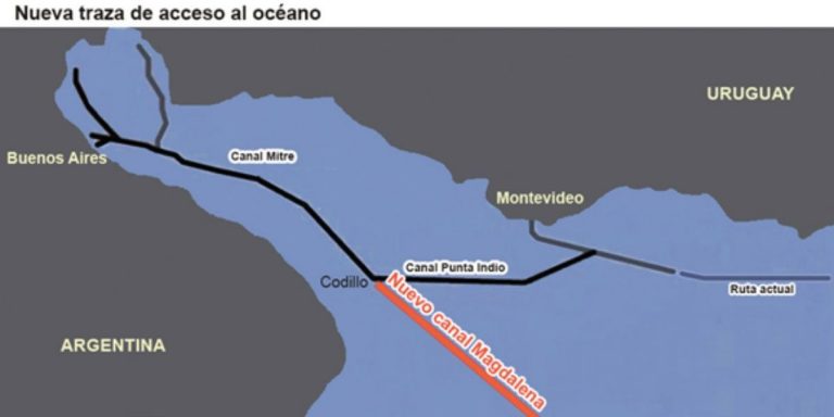 Realizarán un nuevo relevamiento batimétrico en el Canal Magdalena