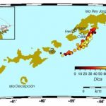 Una isla acelera su separación de la Antártida a 15 cm/año