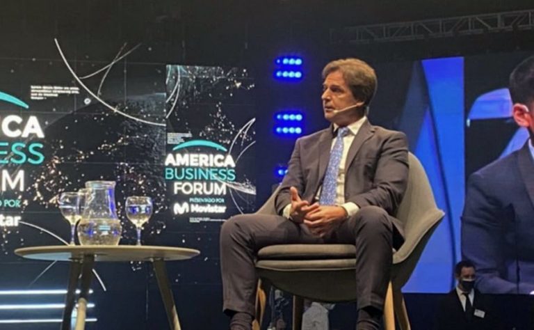 Luis Lacalle Pou: “Uruguay está muy enfocado en las oportunidades, con anclajes objetivos y junto a su gente”