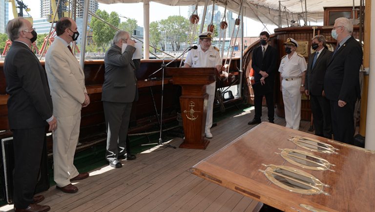 Ceremonia por el 118° aniversario del rescate de la corbeta ARA “Uruguay” a una expedición científica en la Antártida
