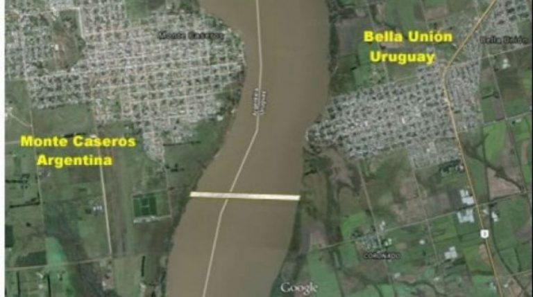 Uruguay y Argentina avanzan en proyecto para construir puente Bella Unión-Monte Caseros