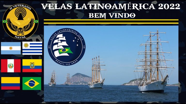 Grandes veleros se reúnen en Río de Janeiro para desfile naval