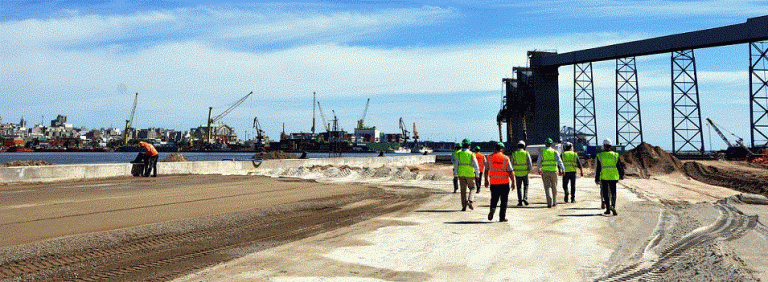 Puerto Montevideo culminará las obras en la terminal de granos y la terminal pesquera de Capurro a fines de este año