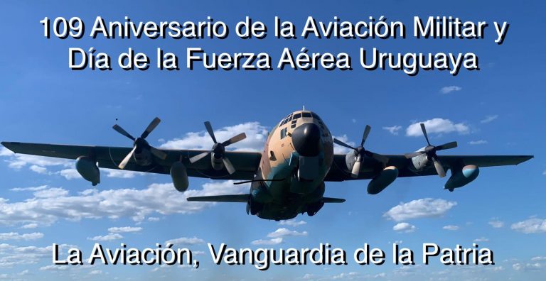 Presidente participó del 109.° aniversario de la Aviación Militar y Día de la Fuerza Aérea Uruguaya
