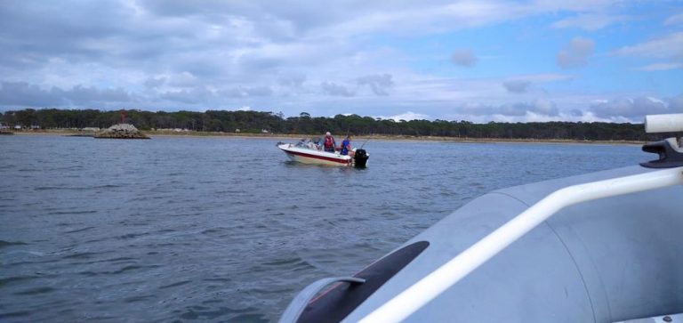 La Armada asistió a 10 personas en Colonia,  La Paloma y en Carmelo asistió a embarcación que se quedó sin máquinas