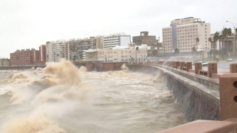 Los impactos que dejó el paso del ciclón subtropical Yakecan en Uruguay