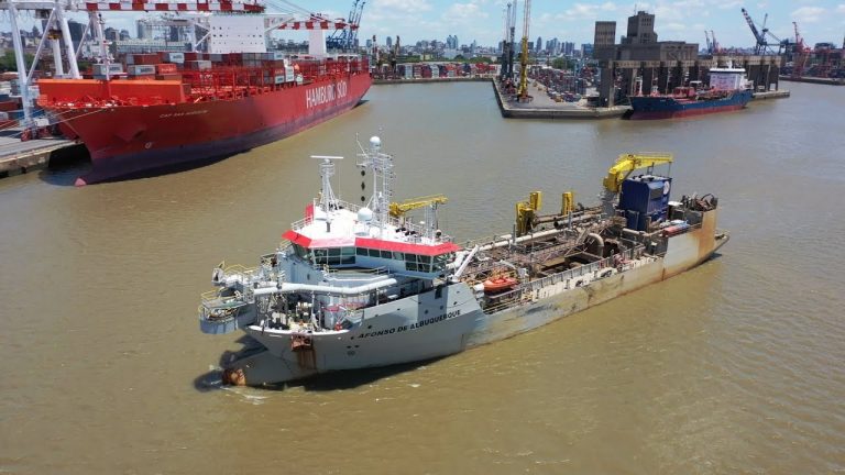 Gigante de obras de dragado apunta a crecer en Uruguay y la región