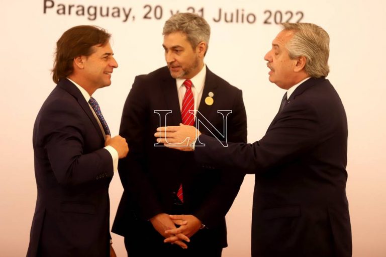 Cumbre del Mercosur: nuevo cruce entre Fernández y Lacalle Pou