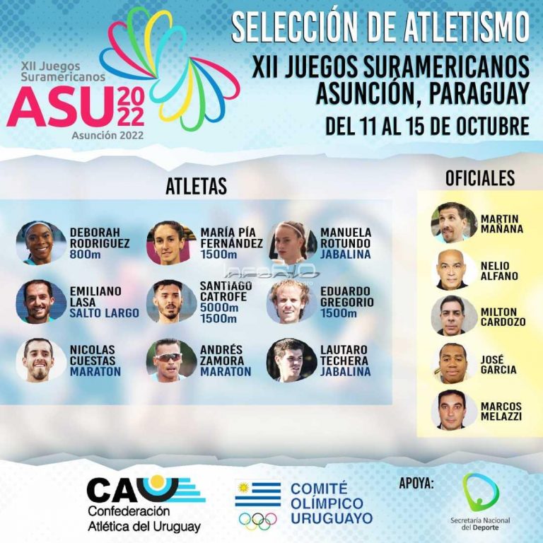 JJ ODESUR: Más Medallas para Uruguay