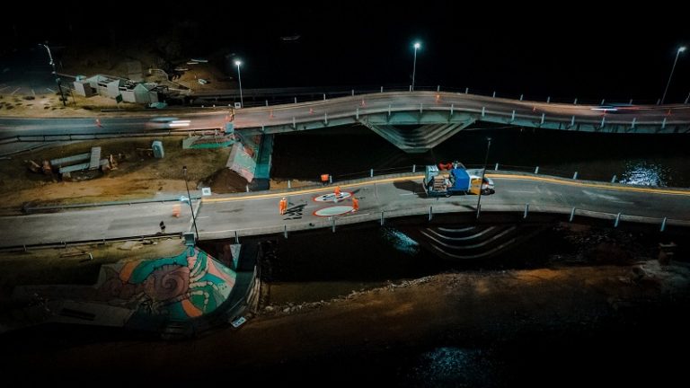Reapertura del puente de la Barra: se lanzó la temporada y se habilitó el tránsito por esta zona