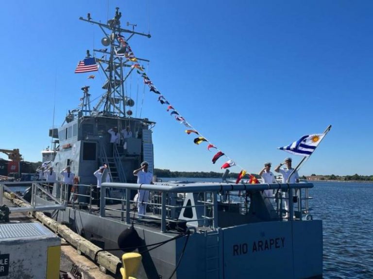 Las patrulleras Protector de la Armada Uruguaya retrasan su llegada a Montevideo por retrasos en Brasil