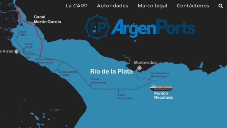 Desde el 1 de enero aumenta la tarifa de peaje para la navegación en el Canal Martín García