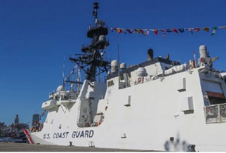 Stone, el buque que visita Uruguay para unir esfuerzos contra la pesca ilegal