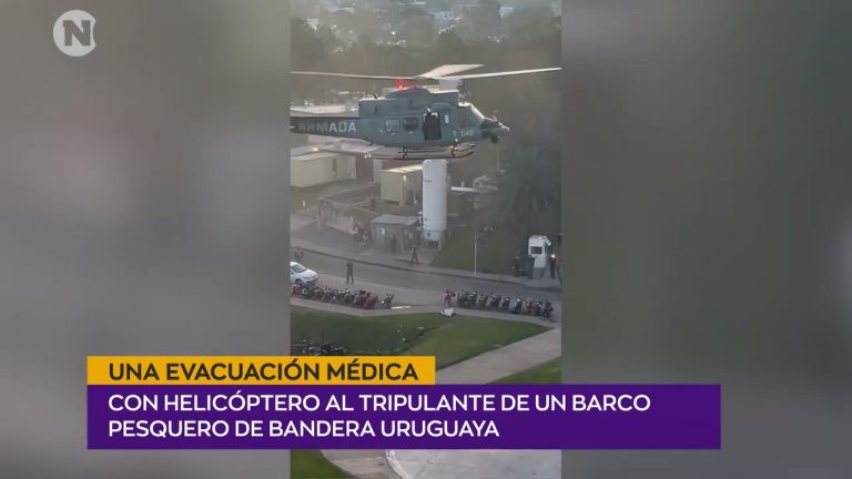 Armada realizó evacuación médica