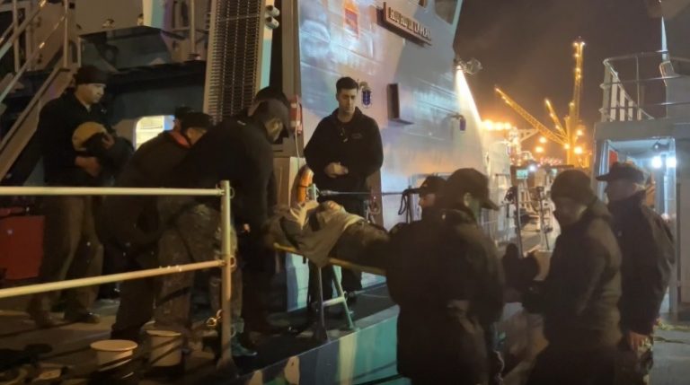 Evacuación médica de tripulante