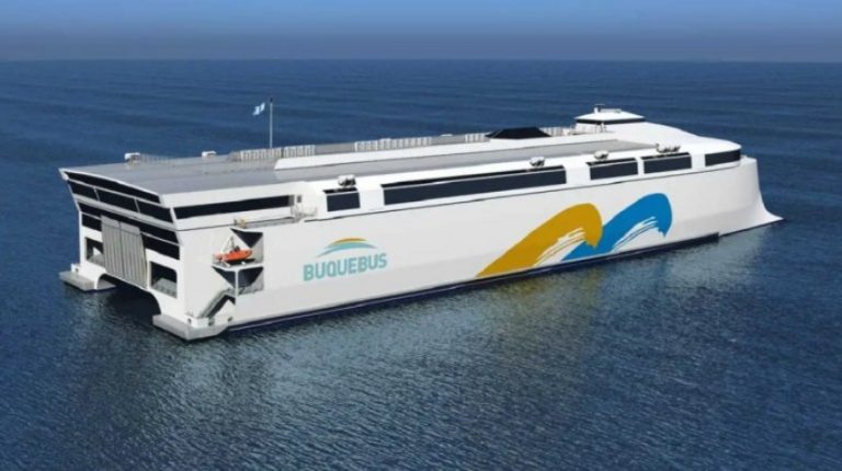 Buquebus confirmó nuevo barco eléctrico para 2025