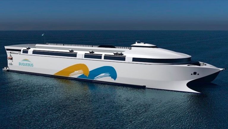 Incat Tasmania se encuentra construyendo  la nueva unidad de Buquebus «China Zorrilla»