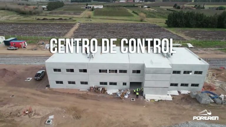 Moderno tren que pasará por Durazno listo para entrar en operación.