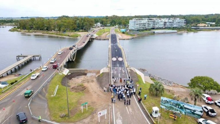 Quedó habilitado el puente 2 de La Barra para tránsito liviano