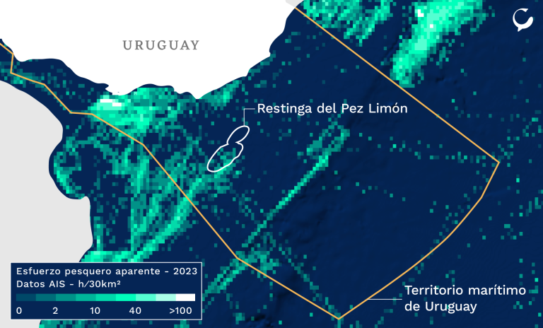 Armada uruguaya intensifica la lucha contra la ‘pesca en la oscuridad’