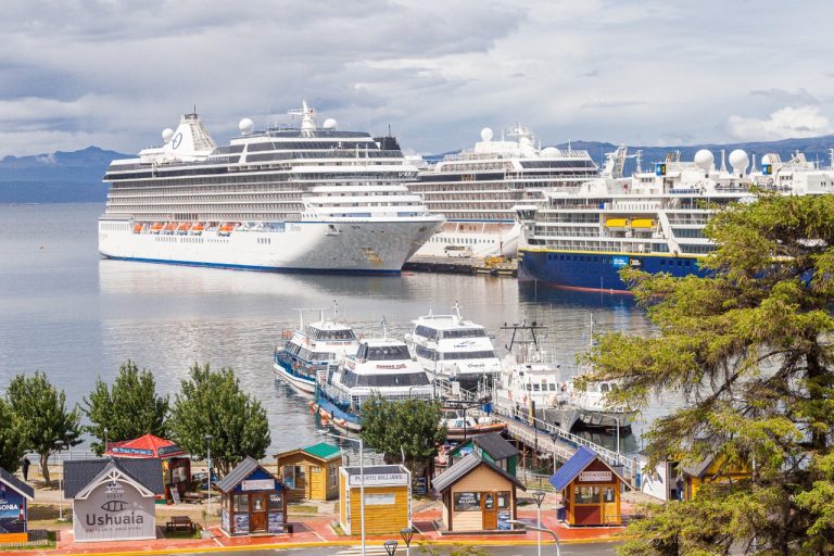 Puerto de Ushuaia establece récord en recalada de cruceros