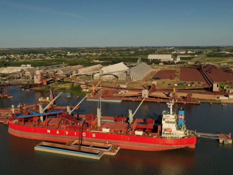 Navios Logistics suma terminal de carga líquida en el puerto de Nueva Palmira, Uruguay