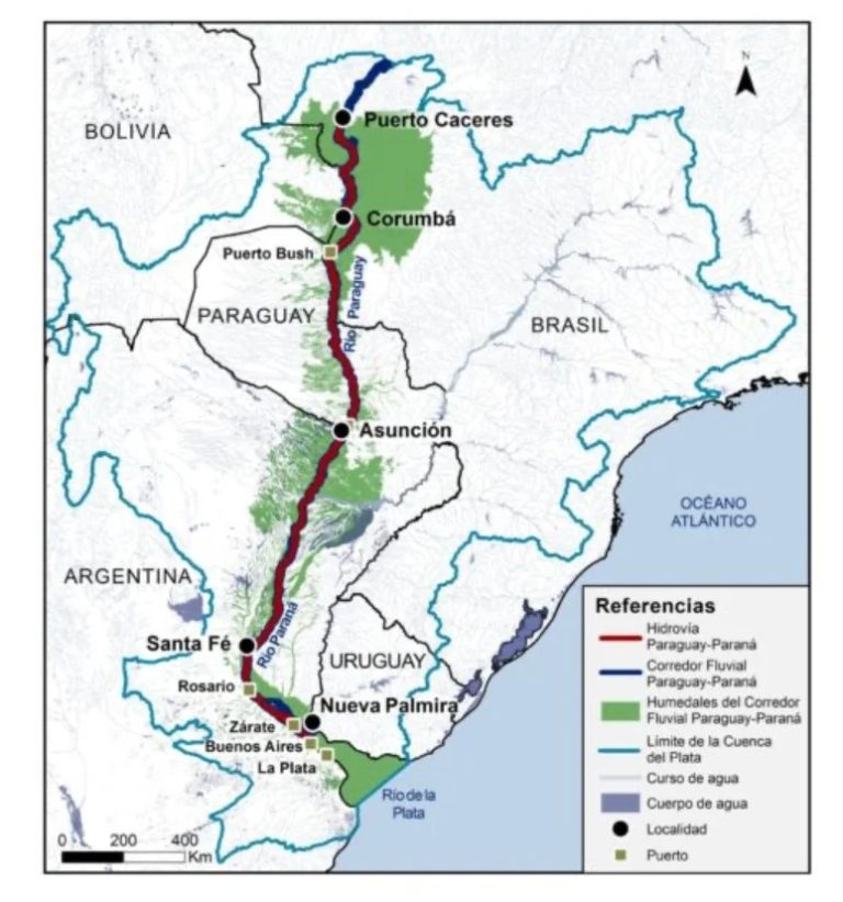 El gobierno de Milei pidió prórroga a PBA por el acuerdo con Estados Unidos por la Hidrovía