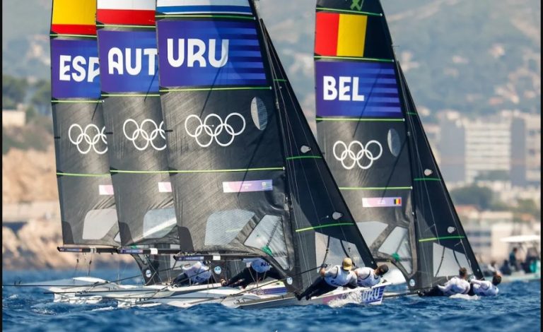 Umpierre y Diz en el quinto lugar tras seis regatas en los Juegos Olímpicos