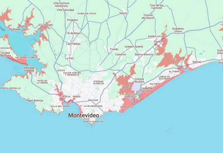 Alerta mundial por crecida de océanos: las zonas de la costa de Uruguay que estarían en riesgo