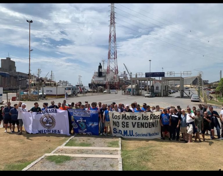 Conflictos sindicales en el sector marítimo argentino: movilización en defensa de la Marina Mercante Nacional