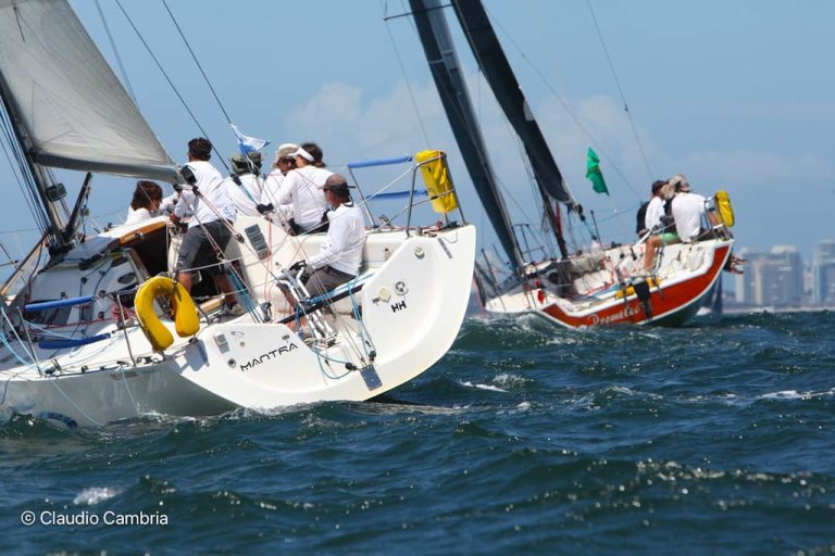 Jornada de intensas regatas en el Rolex Circuito Atlántico Sur 2025 en Punta del Este