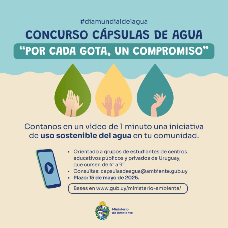 El Ministerio de Ambiente lanza concurso estudiantil sobre el uso sostenible del agua