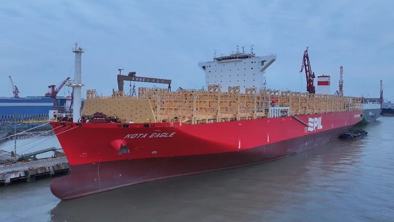 El imponente Kota Ebony llegará al puerto de Montevideo