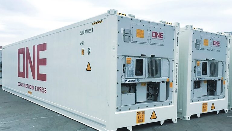 ONE refuerza su apuesta por el transporte refrigerado en la Costa Oeste de Latinoamérica con buques de mayor capacidad