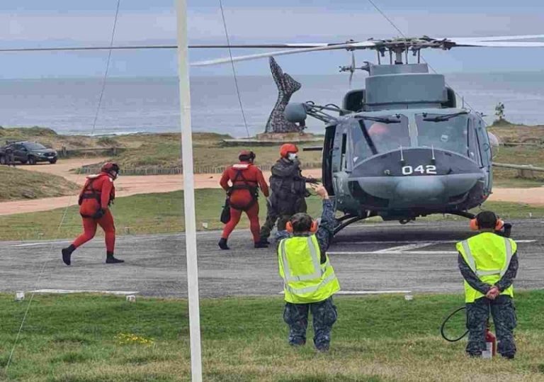 Rescate en el mar