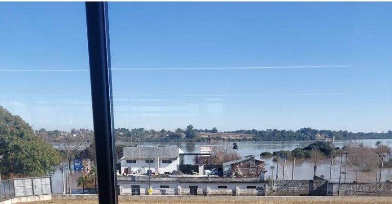 Situación actual de las inundaciones en el litoral uruguayo