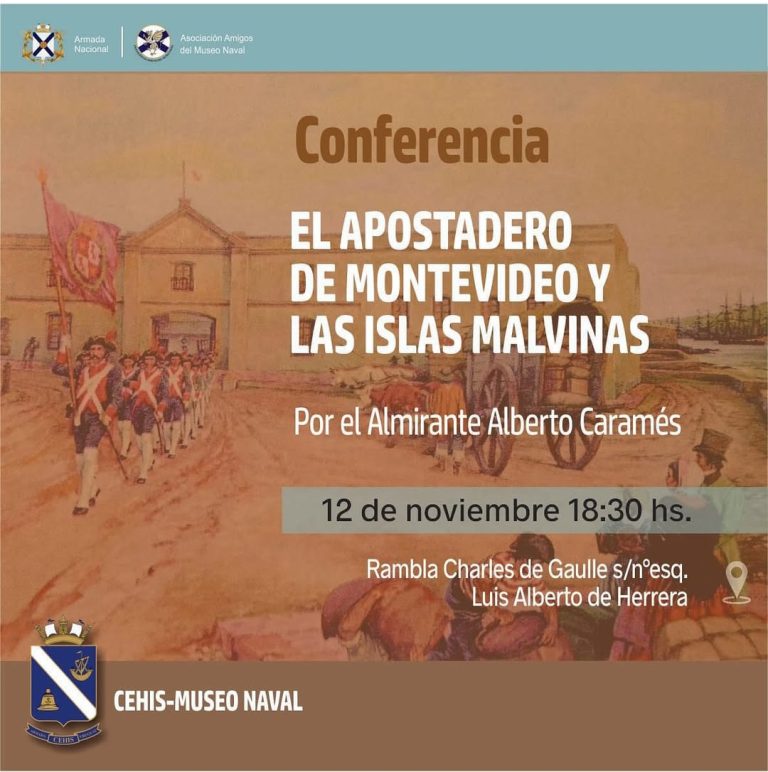 Conferencia en el Museo Naval: “El Apostadero de Montevideo y las Islas Malvinas”