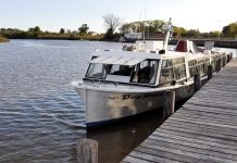 Puerto de Carmelo, Montevideo y Nueva Palmira.